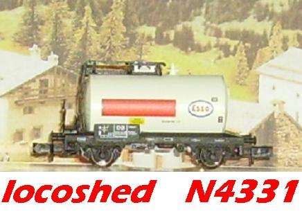 N gauge Tank Car w brakeman`s platform 2-axle/65mm mint boxed N4331 Arnold