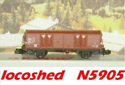 N gauge High Side Open Goods Truck 2-axle/75mm mint boxed N5905 Arnold