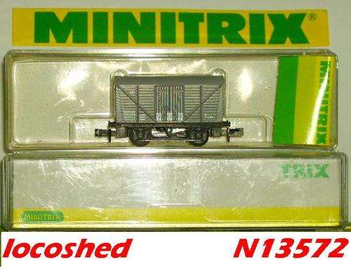 N gauge NEW boxed Short Closed Goods Truck 55mm N13572 MTrix