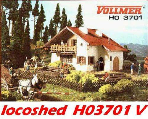 H0 gauge Villa Mountainview 135mmx120x75h NEW KIT - orig.pack   #H03701Vollmer