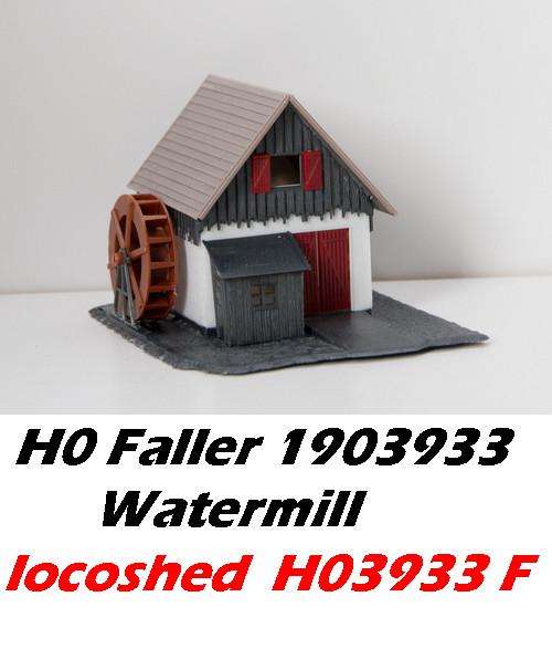 H0 gauge 1:87 Watermill (55x55m) new/sealed/repacked building kit H0.1-87.HO 5/Faller.3933
