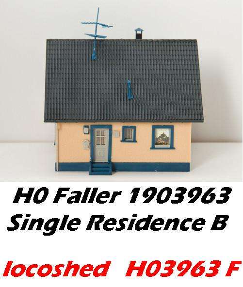 H0 gauge 1:87 Single Residence (90x73mm) NEW/sealed/repacked building kit H0.1-87.HO 5/Faller.3963