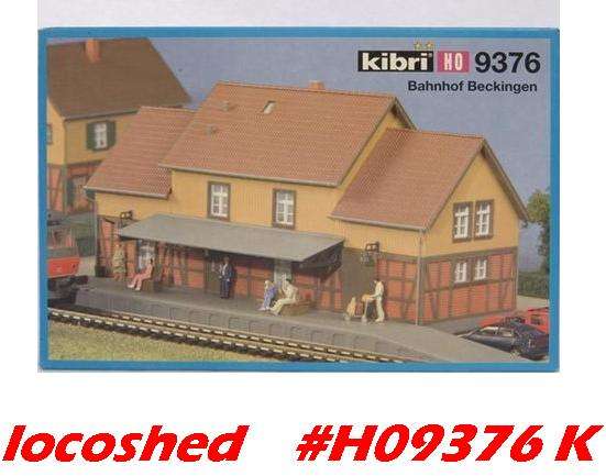 H0 gauge 1:87 Station Beckingen (210mmx115x100h) building kit, H0.1-87.HO 6/Kibri.9376