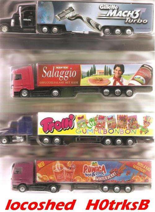 Freightliners + Trucks, super pre-selection, 1:87, NEW, only R350, see more    #HO ad trucks B