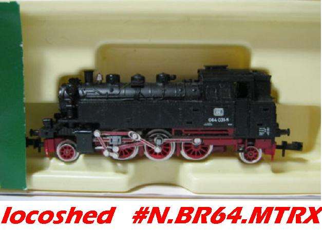 N gauge Minitrix Steam Engine BR64 DB .......... TOP CONDITION ......#N.BR64.MTRX