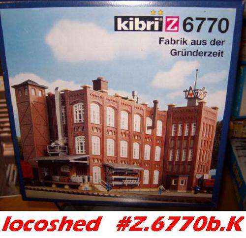 Z gauge Factory 6770     .......                              #Z.6770b Kibri