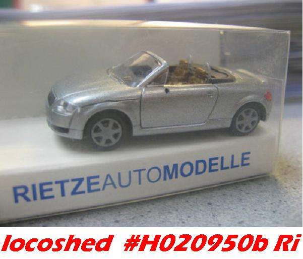 Audi TT silver H01/87 RIETZE NEW in original BOX  #9113 Rietze