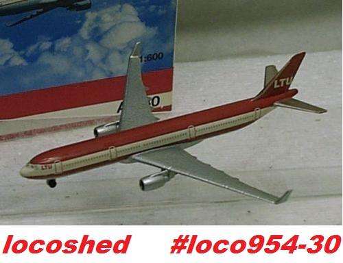 Airbus A330  LTU 1in600 scale, Schabak, NEW + boxed #loco954-30