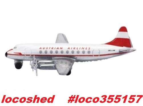 Vickers Viscount Austrian Airline 1in600 scale Schaback NEW+boxed #loco355157