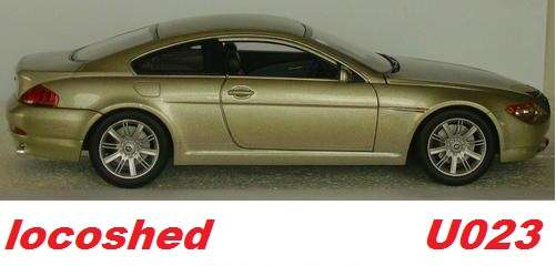 BMW 645ci coupe champagne-silver 2003-2010 (E63/E64) HotWheels top pre-owned #U023