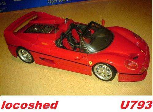 Ferrari F50 1996 red Maisto top pre-owned #U793