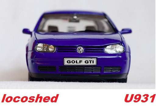 Volkswagen Golf IV GTI blue 1997 Revell top pre-owned #U931