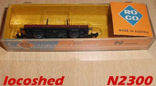 N gauge Swivel Clamp Cargo Retainer Wagon (2-axle/65mm) mint boxed N2300 Roco