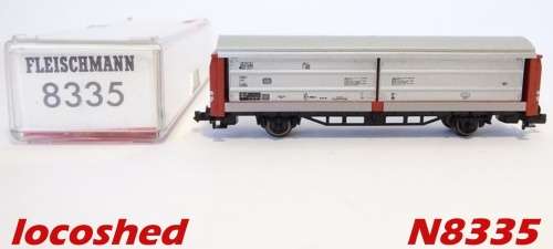 N gauge Closed Goods Wagon (2-axle/95mm) sliding walls, mint boxed N8335 FLM