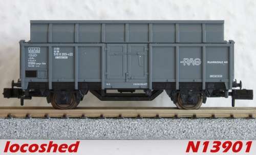N gauge Highsided Open Goods RAG (2-axle/70mm) boxed N13901 MTrix