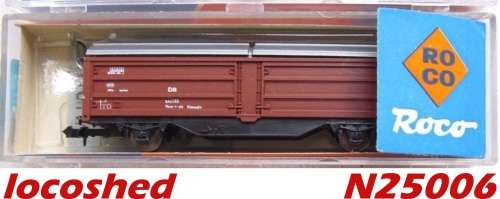 N gauge Closed Goods Wagon (2-axle/85mm) sliding roof + extra wide doors, mint boxed N25006 Roco