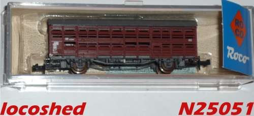 Cattle Truck (2-axle/85mm) mint boxed N25051 Roco