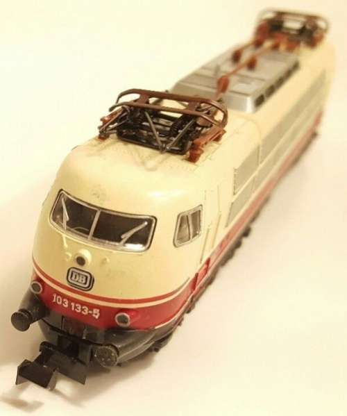 N gauge E103 Electric Locomotive, 6 axles, analog, pre-owned, top condition, reboxed N2057 MTrix