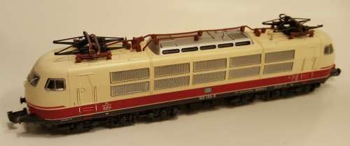 N gauge E103 Electric Locomotive, 6 axles, analog, pre-owned, top condition, reboxed N2057 MTrix