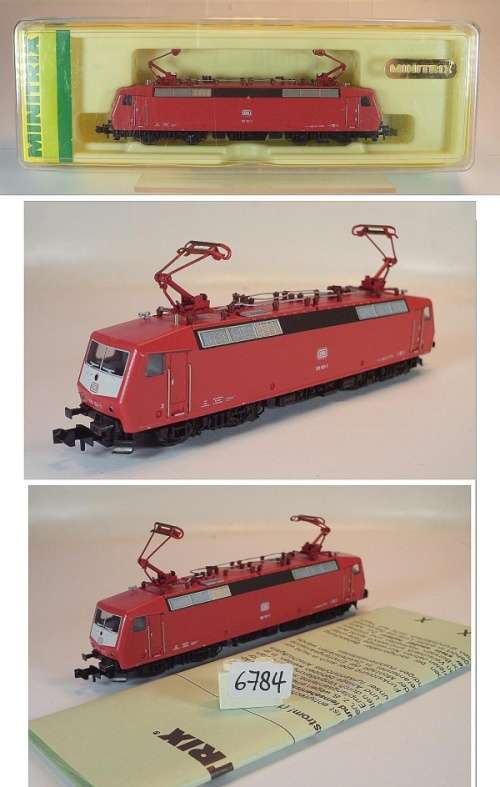 N gauge BR120 Electric Locomotive, 4 axles, analogue, nearmint, top condition, orig.box N12133 MTrix