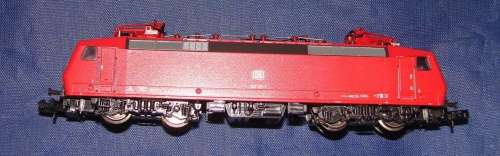 N gauge BR120 Electric Locomotive, 4 axles, analogue, nearmint, top condition, orig.box N12133 MTrix