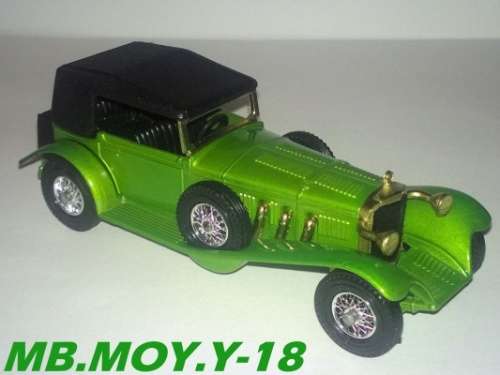 Mercedes-Benz SS 1928 green pre-owned unboxed, unplayed, no wear, superb condition!