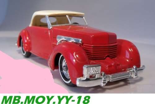Cord 812 Supercharged Phaeton 1937 pre-owned unboxed (unplayed, no wear, superb condition)