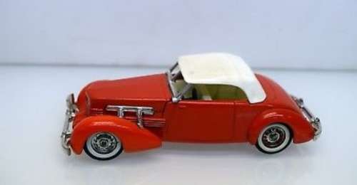 Cord 812 Supercharged Phaeton 1937 pre-owned unboxed (unplayed, no wear, superb condition)