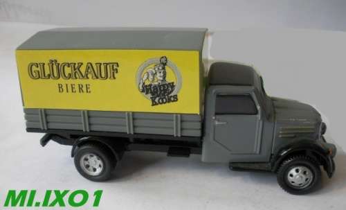 Phaenomen Granit K30 Glueckauf boxtruck grey 1:50 pre-owned unboxed (unplayed, no wear, super cond.)