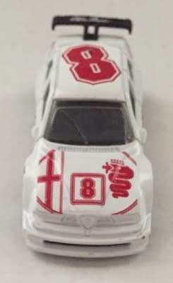 Alfa Romeo 155 racer #8 white pre-ownd unboxed (unplayed, no wear, superb condition) MB.155