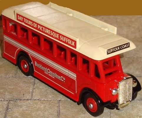 AEC Regal Bus 1932 `Buckland` pre-owned unboxed unplayed no wear collector condition MB.DG.17