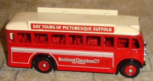 AEC Regal Bus 1932 `Buckland` pre-owned unboxed unplayed no wear collector condition MB.DG.17