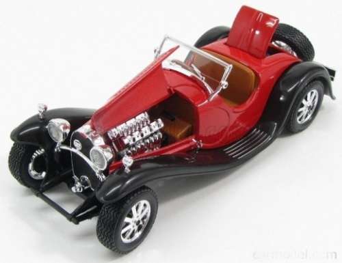 Bugatti Type 55 1932 red 1:24 scale, pre-owned, unboxed. collector top condition #Ub24-002