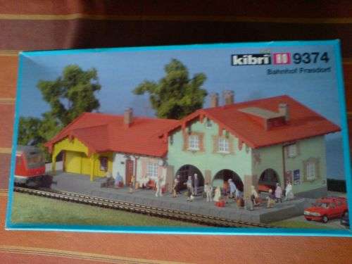 H0 gauge FRASDORF station (315x185mm) building kit, H0.1-87.HO 2/Kibri.9374