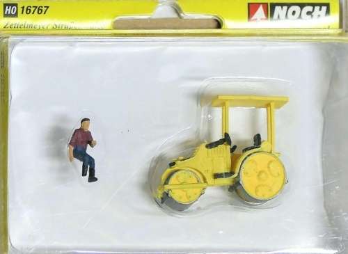 Zettelmeyer Compaction Roller yellow H01-87 Noch 16767 NEW+boxed #9361 Noch