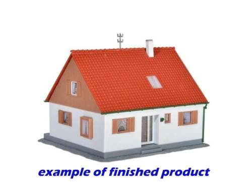 H0 gauge Drugstore + Family Residence 105x95x80mm building kit #H0.1-87.HO Kibri.8720