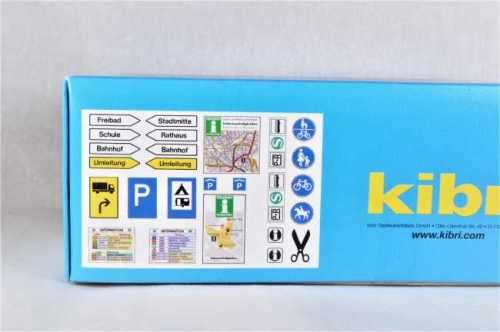H0 gauge Drugstore + Family Residence 105x95x80mm building kit #H0.1-87.HO Kibri.8720