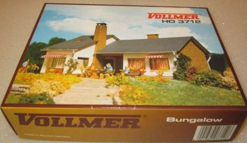H0 gauge Weekend Villa 150x110x65mm building kit #H0.1-87.HO Vollmer.3712