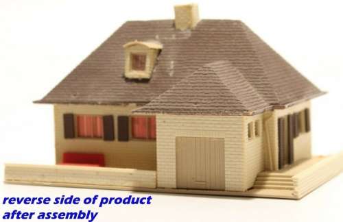 H0 gauge Family Villa 130x120x73mm building kit #H0.1-87.HO Vollmer.3719