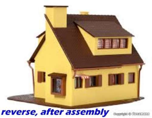 H0 gauge Single Family Residence 110x100x85mm building kit #H0.1-87.HO Vollmer.9217