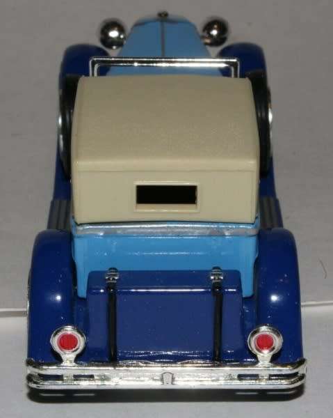 Duesenberg J Town Car Landaulette 1930 blue 1/43 MOY NEWinBlister #5758 instant wheels