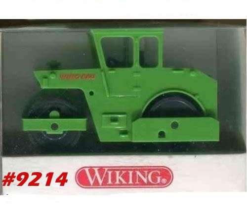 Compaction Roller green H01/87 Wiking NEW+boxed #9124 Wiking