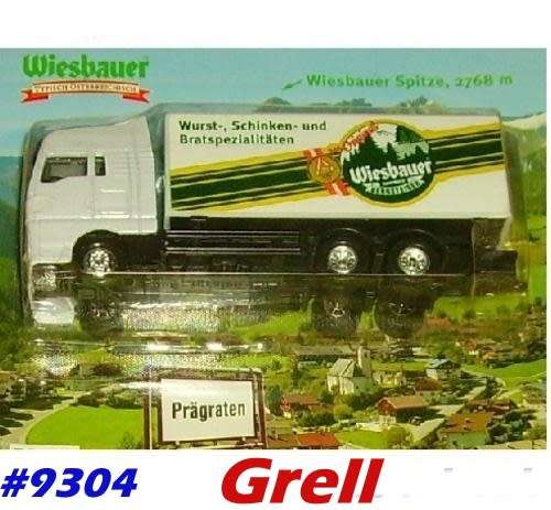 MAN Meatfactory Truck H01/87 Grell NEWinBlister #9304 Grell