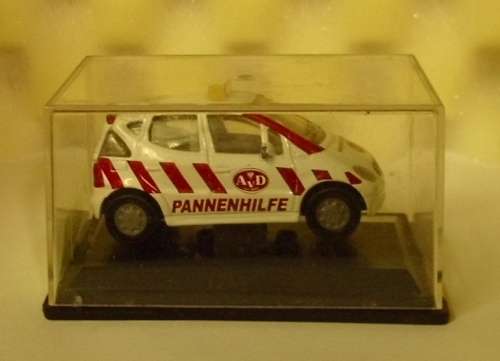 Mercedes-Benz A160 2001 white AVD Breakdown Assistance 1/55 Siku NEW+boxed #125501 MW-loco