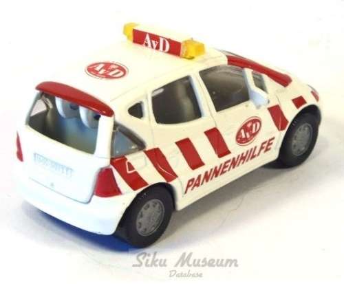 Mercedes-Benz A160 2001 white AVD Breakdown Assistance 1/55 Siku NEW+boxed #125501 MW-loco