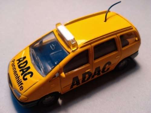 Ford Galaxy 2.8i 1994 yellow ADAC Breakdown Assistance 1/55 Siku NEWinBlister #125502