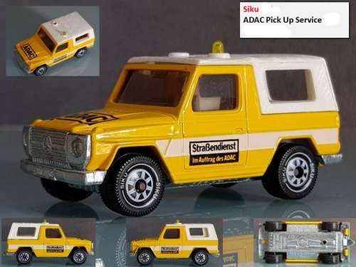 Mercedes-Benz 280GE 1997 yellow ADAC Breakdown Assistance 1/55 Siku NEW+boxed #125504 MW-loco
