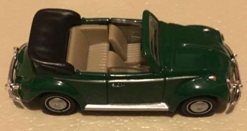 Volkswagen Beetle Cabriolet 1961 green 1/72 Schuco NEW+boxed    #7202 MWS wheels