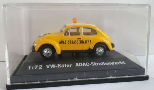 Volkswagen Beetle 1302 1970 ADAC yellow 1/72 Schuco NEW+boxed   #7203 MWS wheels