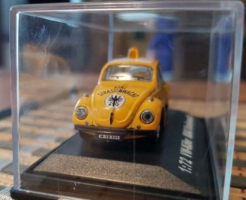 Volkswagen Beetle 1302 1970 ADAC yellow 1/72 Schuco NEW+boxed   #7203 MWS wheels